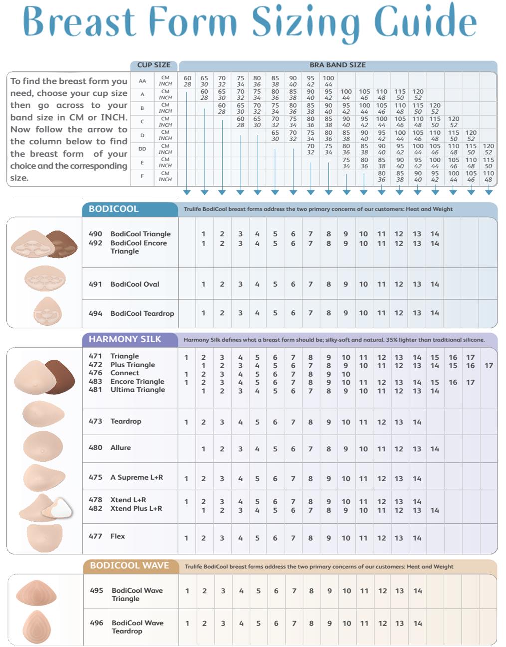 Truelife_ Size Chart_Cut Down Version_Pop